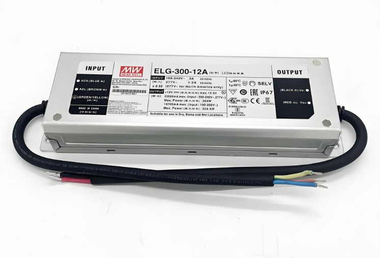 智能高效明緯充電器充電新體驗